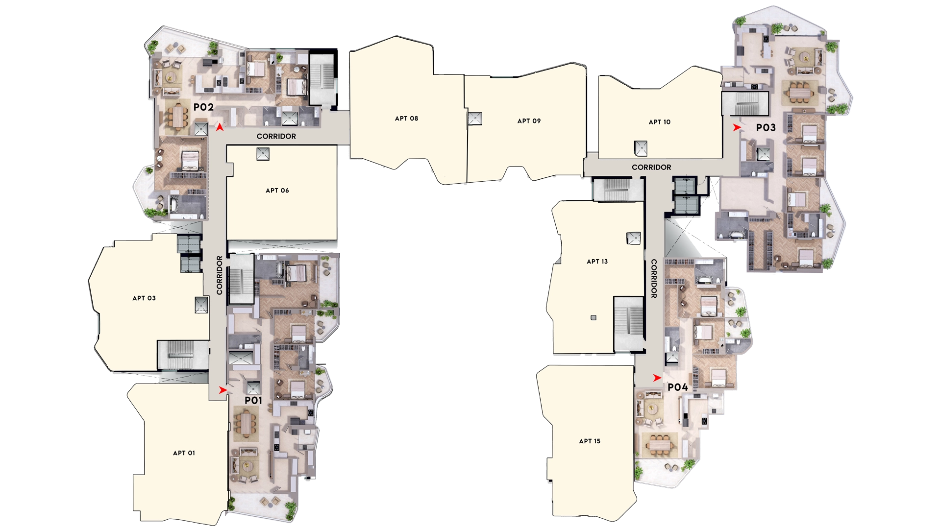 PREMIUM RESIDENCES (FLOOR 10)