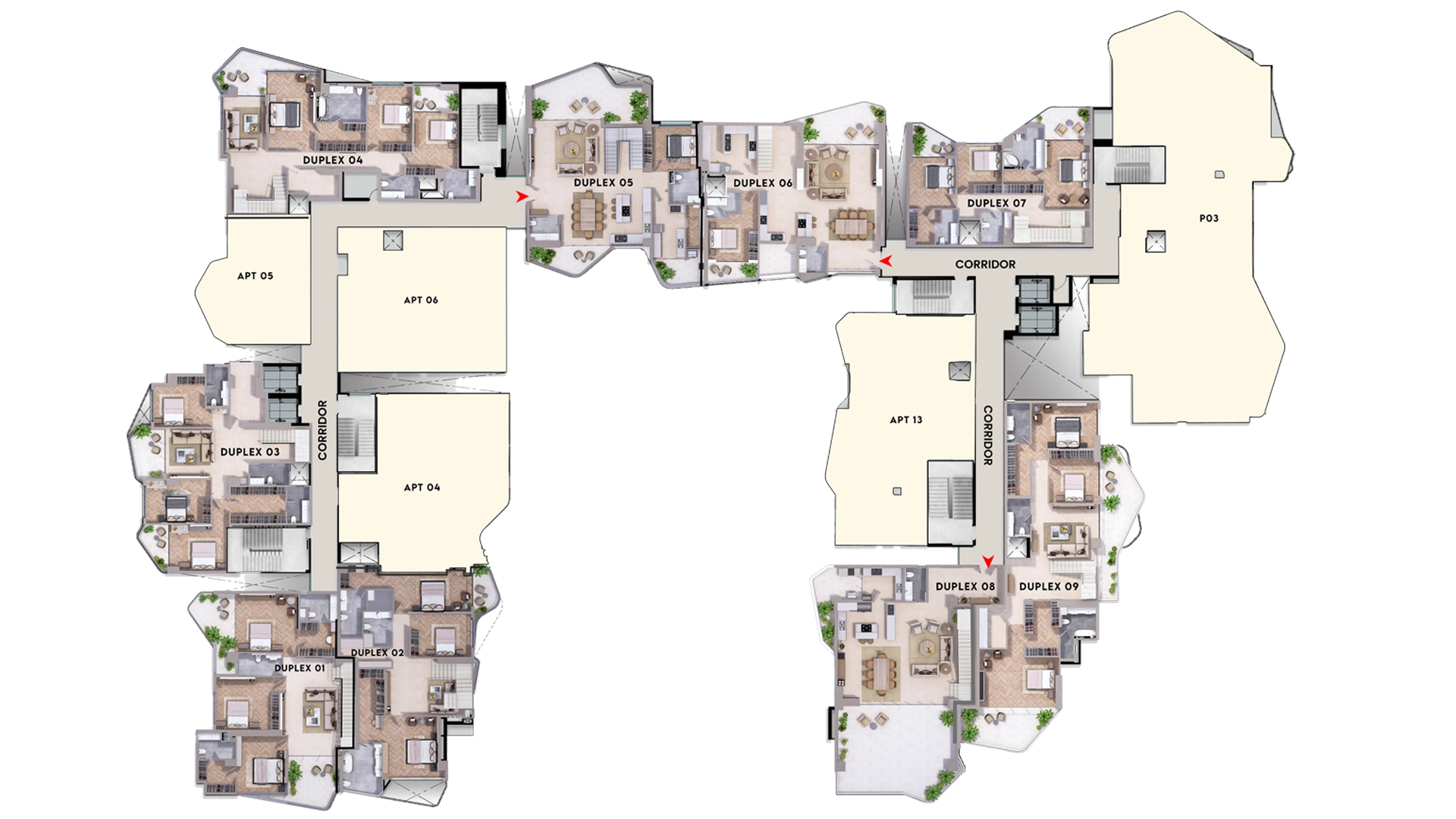 11th Floor Plan